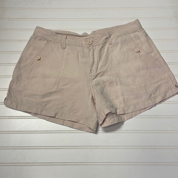 Calvin Klein Jeans Linen Shorts-#1837 - Picture 6 of 12